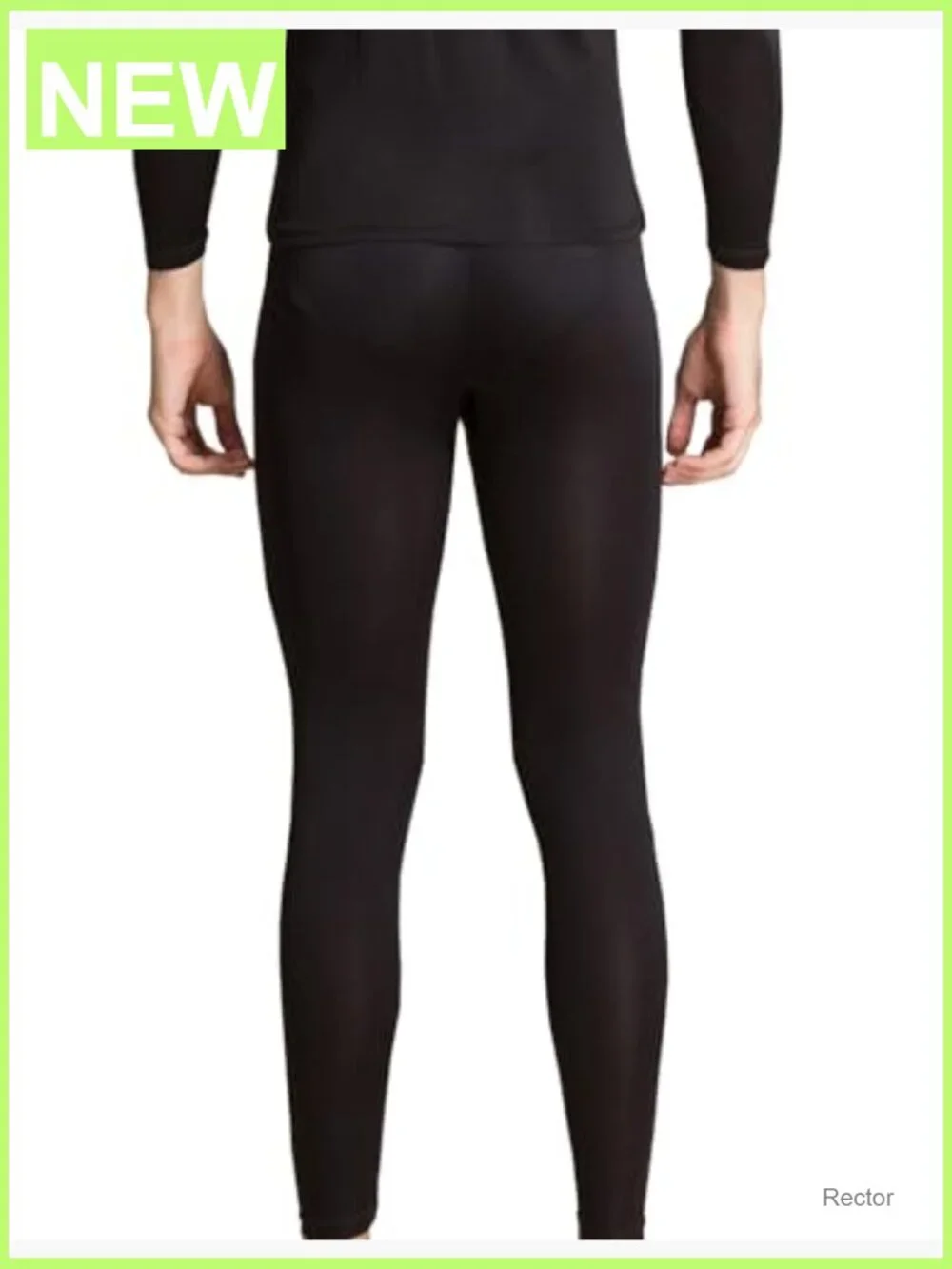 Men's Silk Long Johns Thermal Set Top & Bottom Base Layer Long Sleeve